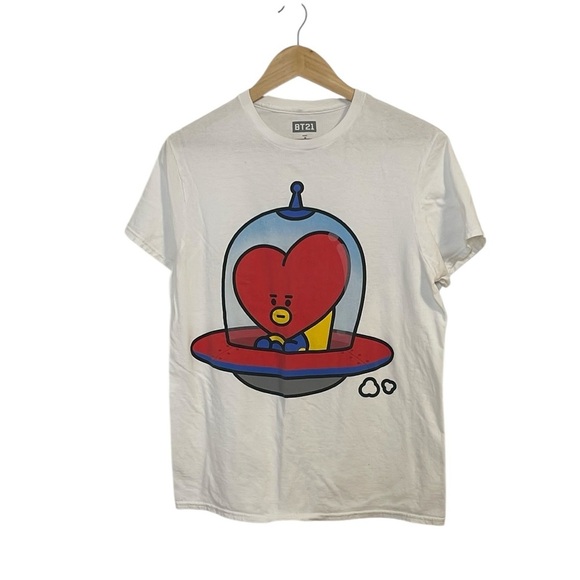 BT21 Tata Graphic T-Shirt, Medium - Picture 1 of 4